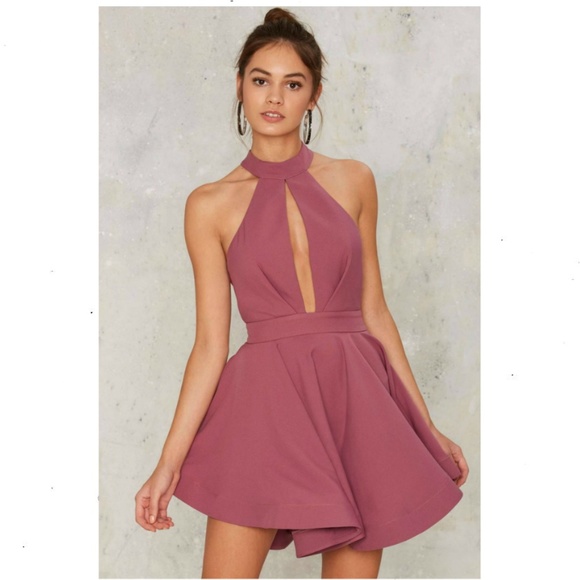 Nasty Gal Dresses & Skirts - "Shanghai Surprise" NastyGal Backless Skater Dress